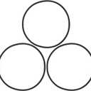 AppliaFit Strainer Cover T-Seal O-ring Compatible with Hayward SPX4000TS for Hayward Northstar Pool Pumps (2003-2007) (3-Pack)