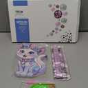 YIYIAH Diamond Art Cat Decor Statues Desk Placement Ornament - 5D Cartoon Diamond Painting Kits for Beginners - DIY Diamond Art Kit Full Round Drill Big Gem Art Cat Gifts for Women