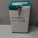 D.M DESIGNMASTER [10 Pack, 22 OZ - Glass Meal Prep Containers, Glass Food Storage Containers with lids, Glass Lunch Containers, Dishwasher Microwave Freezer Oven Safe