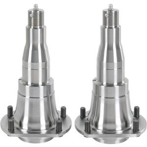 SP466 Trailer Spindle #42 EZ Lube with 5-Bolt Flange for 5,200lbs to 7,000lbs Trailer Axle Compatible with Bearings Kit 5580/20 &14125A/14276 (2Pcs)