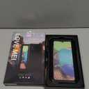 LOVE MEI Samsung Galaxy A71 5G Phone Case with Tempered Glass Screen Protector, Shockproof Scratch Proof Hybrid Metal and Silicone Gel Heavy Duty Tank Case for Samsung Galaxy A71 5G Black