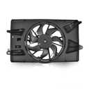 Engine Radiator Cooling Fan Assembly Compatible with 200 Cherokee 2014-2020 Replace 68197298AB 621114 623340 CH3115179 Electric Condenser Fan with Motor
