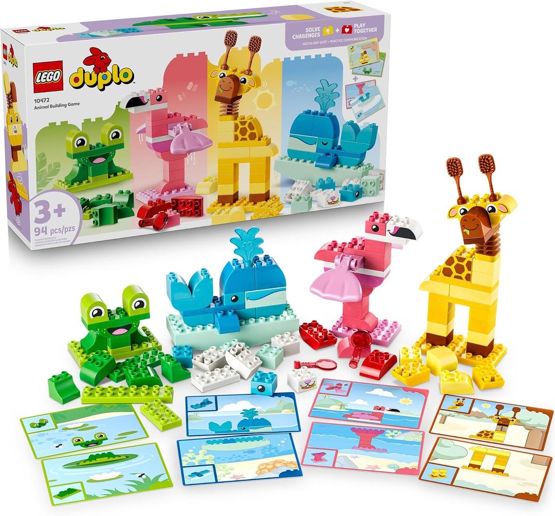 LEGO DUPLO Animal Building Game 10472, 7.00 x 5.00 x 12.00 inches