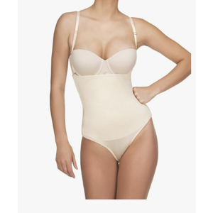 Strapless Bodysuit in Bikini Color Nude Size M/L