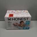 The Honest Company Comfort Dry Disposable Diapers for Sensitive Skin, Hypoallergenic, Rose Blossom + Tutu Cute, Club Box Size 2 (1218 lbs), 72 Count