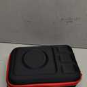 MeloSync Hard Camera Case for DSLR/Mirrorless Cameras Compatible with Sony, Nikon, Canon, Pentax & More - with 2 Dividers, Mesh Pocket for Charger/Cables/Cards/Lens Accessories,Shoulder Strap Included