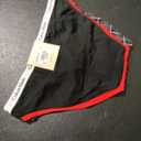 Calvin Klein Women's Carousel Logo Cotton Stretch Bikini Panties, 3 Pack, M Black/Obsess/Dunn Plaid Black