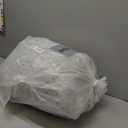 Litanika 3x5 Shag Area Rug for Living Room Bedroom, Tie-Dyed Light Grey High Pile Soft Plush Shaggy Furry Bedside Playroom Dorm Carpet, Non-Slip, Non-Shedding Modern Indoor Floor Rug