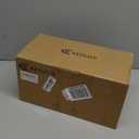 2 Pack Cordless Table Lamp, Rechargeable Desk Lamp with Fabric Shade, Battery Operated Lamp 3 Color Stepless Dimming, Small Touch Bedside Lamp Home Decor for Dining, Counter (Brushed Gold)