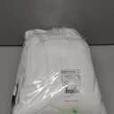 NICETOWN 100% Blackout Window Curtain Panels, Cold and Full Light Blocking Drapes with Black Liner for Nursery, 84 inches Drop Thermal Insulated Draperies (White, 2 Pieces, 52 Wide Each Panel)