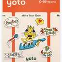 Yoto Make Your Own Cards 5 Blank Audio Cards for Use with Player & Mini All-in-1 Audio Device, Record & Play Stories Music Radio Podcasts Birthday Messages & Fun Educational Learning Activities