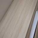 Sleekform Floating Desk for Wall with Drawer - 30x16x6 in. Floating Drawers, Wall Mounted Desk or Vanity Makeup Table, Modern White Oak Patterned Laminate