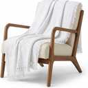 Pure Country Weavers Irish Fisherman Natural Waffle Weave Blanket - Gift Tapestry Throw Woven from Cotton - Made in The USA