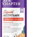New Chapter Liquid Multivitamin + Mineral Supplement for Whole-Body Benefits, 100% Delicious Multivitamin for Adults, Teens & Kids 2+, Ready to Absorb Faster, Orange Mango Flavored, 30 oz