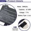GB02XL/GM02XL L42583-002 Laptop Battery Replacement for HP Chromebook X360 14A 14-DB 11 G8 G7 G1 G2 EE/Chromebook 11A G8 G5 G6 EE/Chromebook 14 G5 14-DB0051CL Series hstnn-ub7m L42583-005 L42550-271