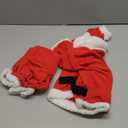 FIOMVA Christmas Baby Girl Boy Santa Costumes Clothes Outfits Dress Jacket Coat Long Pants Hat Socks Cosplay (18-24 Months, Red White Pants Set)