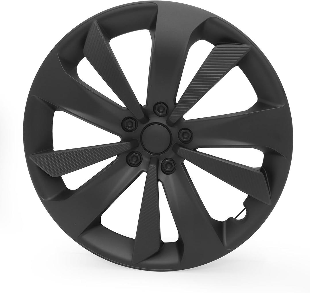 Hub Cap Wheel Cover Matte Black for 2017-2023 Subaru Impreza,1 Piece, 16 inches