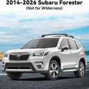 330Lbs Roof Rack Cross Bars Compatible with Subaru Forester 2014-2026 (Not for Wilderness), Heavy Duty Aluminum Roof Rails Top-Mount Crossbars Rooftop Luggage Racks Cargo Carrier