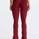 YEOREO Boost Mini Flare Leggings Womens Workout Booty Lifting Leggings Hidden Scrunch Seamless Lilliean Yoga Pants (Red, XL)
