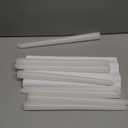Dripless Taper Candles - Unscented White Candles Bulk - Candle Sticks Long Burning 7.5-8 Hours - for Candlesticks, Dinner Table, Vigil, Advent, Christmas, Thanksgiving, Kwanzaa - 12 Pack,10 Inch Tall