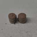 KEOSREE Light Brown Silk Chiffon Ribbon,Frayed Shimmery Silk Ribbon for Bridal Flower Bouquet Christmas Gift Wrapping Wedding Decor Invitations Decorations 1.5" x 10 Yards (5Yards X 2 Rolls)