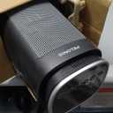 PELONIS PTH15A4BGB Ceramic Tower 1500W Indoor Space Heater with Oscillation, Remote Control, Programmable Thermostat & 8H Timer, ECO Mode, Tip-Over Switch & Overheating Protection, Gray (Grey)