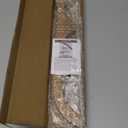 RAPSAKEMOH Bread Knife for Homemade Bread sourdough,Bread slicer for Homemade Bread, Sourdough bread knife, Baguettes and More Cuts Thin,Bow Design Easy to Cutting Even Slices (Brown)