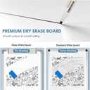 MaxGear Easel Whiteboard with Stand, 36" x 24" Double-Sided Dry Erase Board Flip Chart, Height Adjustable,Foldable, Portable for Home Office Classroom Teaching