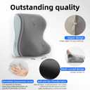 Bed Reading Pillow for Lying Down, Dual-Use Back Support Pillow for Sitting and Lying, Suitable for Reading, Leaning, and Back Support. alleviates Elbow, Neck, and Shoulder Pain