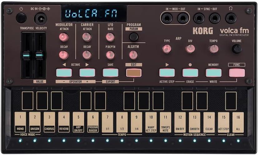 Korg Volca FM2 Digital Synthesizer w/ 6 Voices and 16-step Sequencer Korg Volca FM2 Digital Synthesizer w/ 6 Voices and 16-step Sequencer