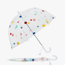 Kids Umbrella Clear Bubble Umbrellas for Rain,Transparent Dome Safety Windproof Umbrella with Easy-Grip Hook Handle for Toddler Girls and Boys
