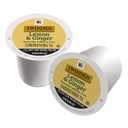 Twinings Lemon & Ginger Herbal Tea K-Cup Pods for Keurig, 24 Count (Pack of 1), Tangy & Spicy, Naturally Caffeine-Free, Enjoy Hot or Iced (EXP 02/14/29)