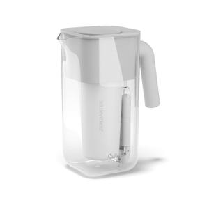 Culligan with ZeroWater Technology 8-Cup Water Filter Pitcher Includes 5-Stage Advanced Water Filter, IAPMO Certified to Reduce Lead, Total PFAS (Forever Chemicals), Mercury, Fluoride, and Chlorine