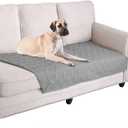 Ameritex Waterproof Blanket Reversible Dog Bed Cover Pet Blanket for Furniture Bed Couch Sofa (30x70 Inch (Pack of 1), Lightgrey)