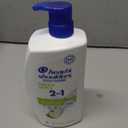 Head and Shoulders Green Apple 2-in-1 Anti-Dandruff Shampoo + Conditioner 32.1 Fl Oz (Packaging May Vary)