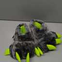 Unisex Animal Paw Slipper for Men, Women, Boys, Girls, Winter Plush Home Slippers with Non-Slip Sole, Cosplay, Size 1/2