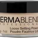Dermablend Loose Setting Powder, Face Powder Makeup & Finishing Powder for Light, Medium & Tan Skin Tones