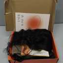 BlackSwern HD Lace Front Wigs Deep Wave Crimps Hair Glueless Wigs Pre Plucked, Melted Hairline Lace Wig for Black Women