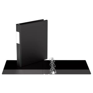Premium Economy, Angle D Ring, Binder, (Black, 1.0")