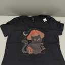 Cute Cottagcore Cat Mushroom Hat Vintage Grunge Aesthetic T-Shirt, S