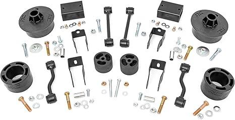 Rough Country Shock Bracket Kit Box Jeep Warngler JL 4WD 18-23