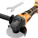 Cordless Angle Grinder for Dewalt 20V Battery, 3 Speed Adjustable Brushless Grinder with Up to 8500 RPM, 5/8''-11 Spindle Portable Grinder for 4-1/2'' Wheels for Cutting, Grinding(NO Battery)
