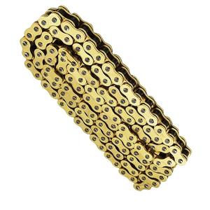 labwork Drive Chain Gold Color with O-Ring 525-120 Replacement for Suzuki Honda Kawasaki ATV Motorcycle 525 Pitch 120 Links