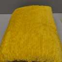 NEWCOSPLAY Super Soft Throw Blanket Mustard Yellow Premium Silky Flannel Fleece Leaves Pattern Lightweight Bed Blanket All Season Use (Mustard Yellow, Throw(50"x60"))