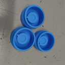 MYLOLF 3 & 5 Gallon Water Jug Cap, 3 Pack Reusable Food Grade Silicone Replacement Cap for 55mm Standard/Screw/Crown Tops Water Bottle and Water Dispensers, Non-Spill & Leak Free