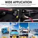 70 Amp Circuit Breaker with Manual Reset Car Marine Trolling Motors Boat RV ATV 12V-48VDC Waterproof Audio System Fuse