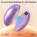 Magnetic 2-in-1 Rechargeable Hand Warmers, Up to 20H Heating, Egg-Shaped Pocket Hand Warmers with AI Chip, 1s Fast Heating, LED Temperature & Battery Display, Elegant Box