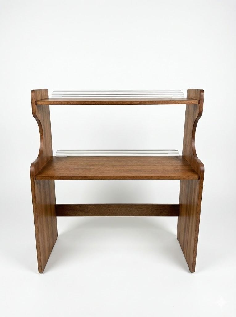 Brown Desk Stand , H18"×16W