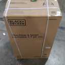 BLACK+DECKER Small Portable Washer, Washing Machine for Household Use, Portable Washer 1.7 cu.Ft with 8 Cycles, Transparent Lid & LED Display