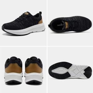 Orthoomfoot Mens Slip On Casual Dress Shoes Hands Free Fashion Sneakers Mesh Tennis Walking Work Shoes Comfortable Breathable Lightweight Non Slip, 41,5